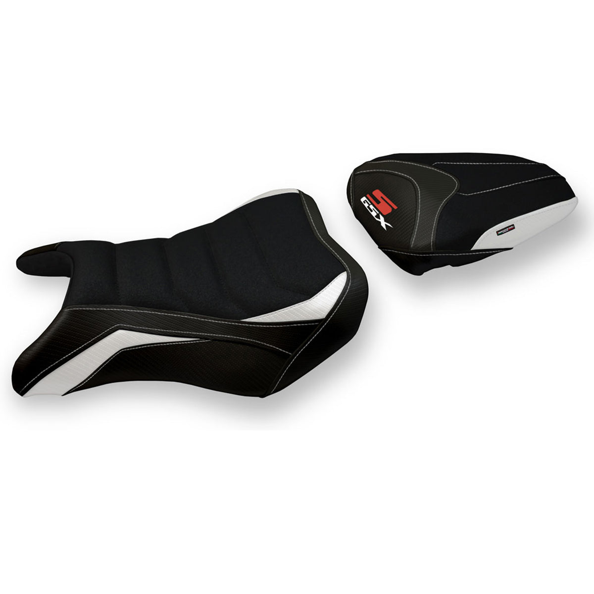 Tappezzeria Italia Suzuki GSXS 750 2017-2021 Seat Cover Ultragrip in White