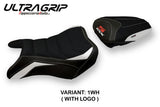 Tappezzeria Italia Suzuki GSXS 750 2017-2021 Seat Cover Ultragrip in White