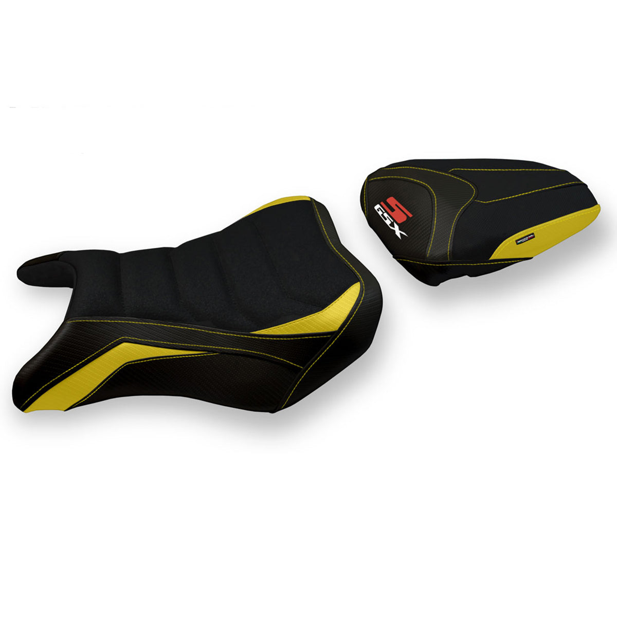 Tappezzeria Italia Suzuki GSXS 750 2017-2021 Seat Cover Ultragrip in Yellow