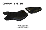 Suzuki GSR 750 2010-2017 Seat Cover Tappezzeria Italia Comfort in Black