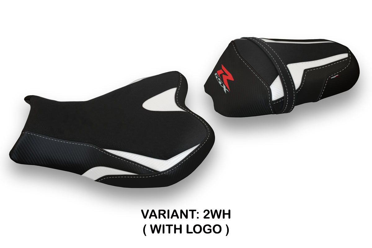 Tappezzeria Italia Suzuki GSXR 1000 2009-2016 Seat Cover in White and Black