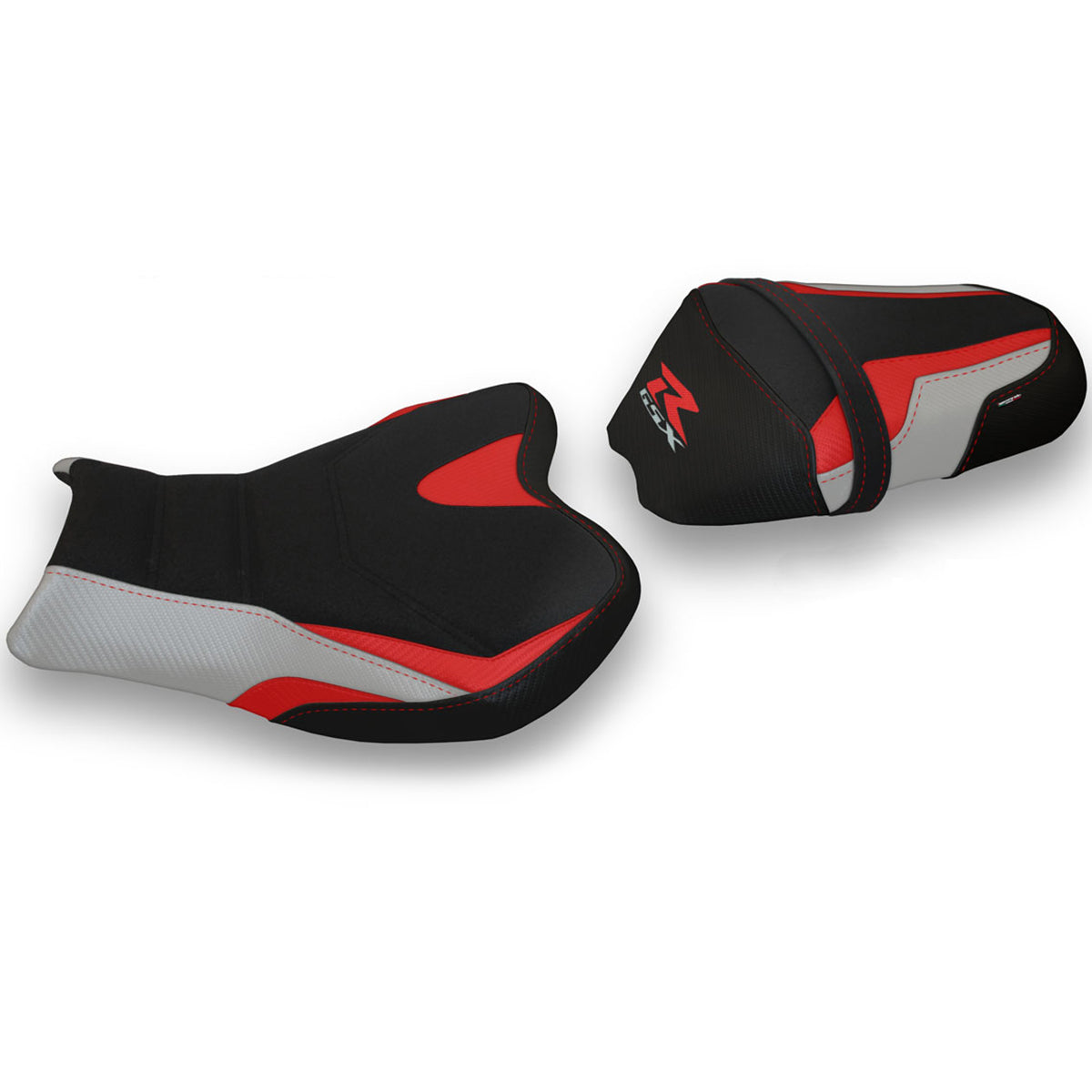 Tappezzeria Italia Suzuki GSXR 1000 2009-2016 Seat Cover Ultragrip in Red and Silver