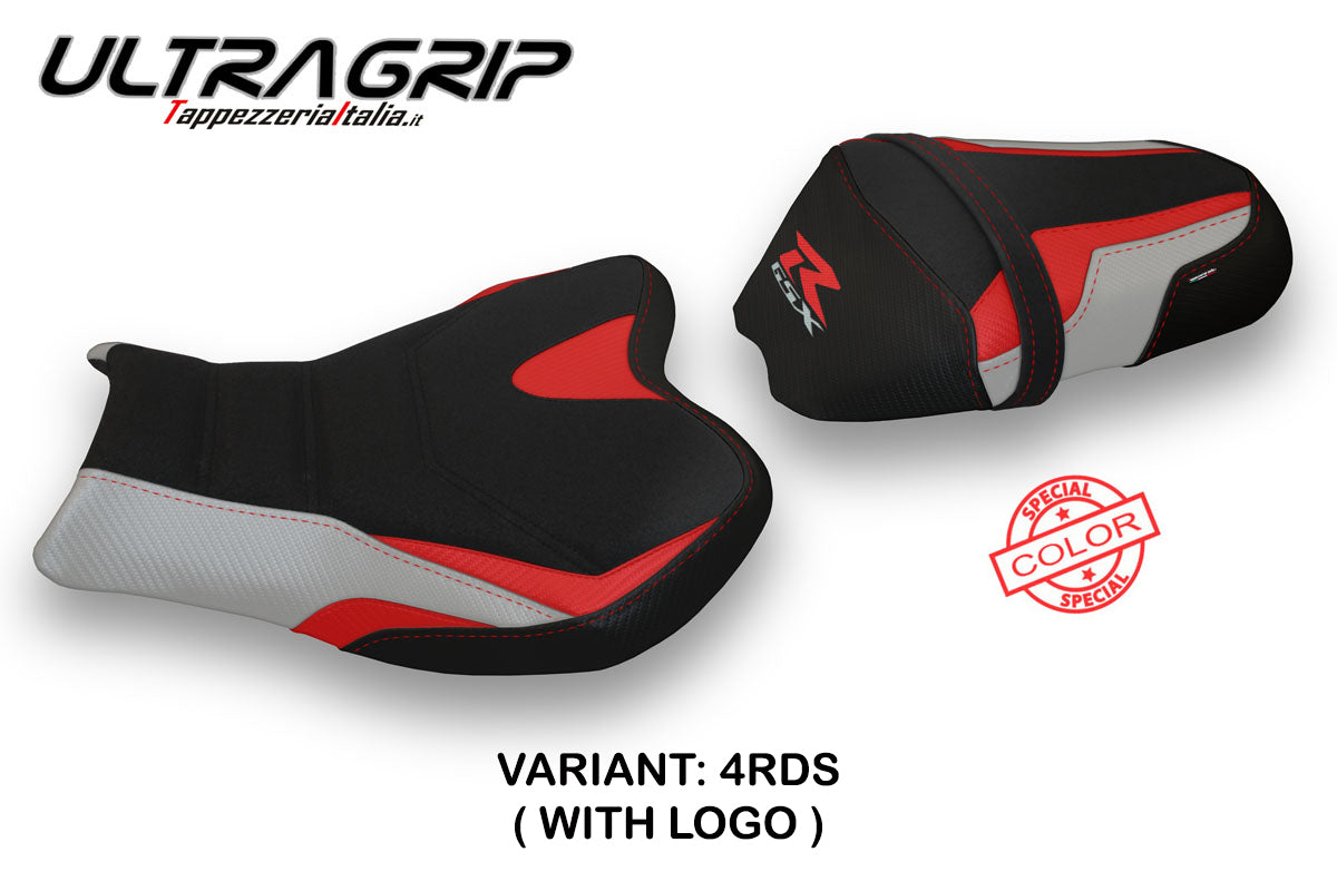 Tappezzeria Italia Suzuki GSXR 1000 2009-2016 Seat Cover Ultragrip in Red and Silver