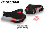 Tappezzeria Italia Suzuki GSXR 1000 2009-2016 Seat Cover Ultragrip in Red and Silver