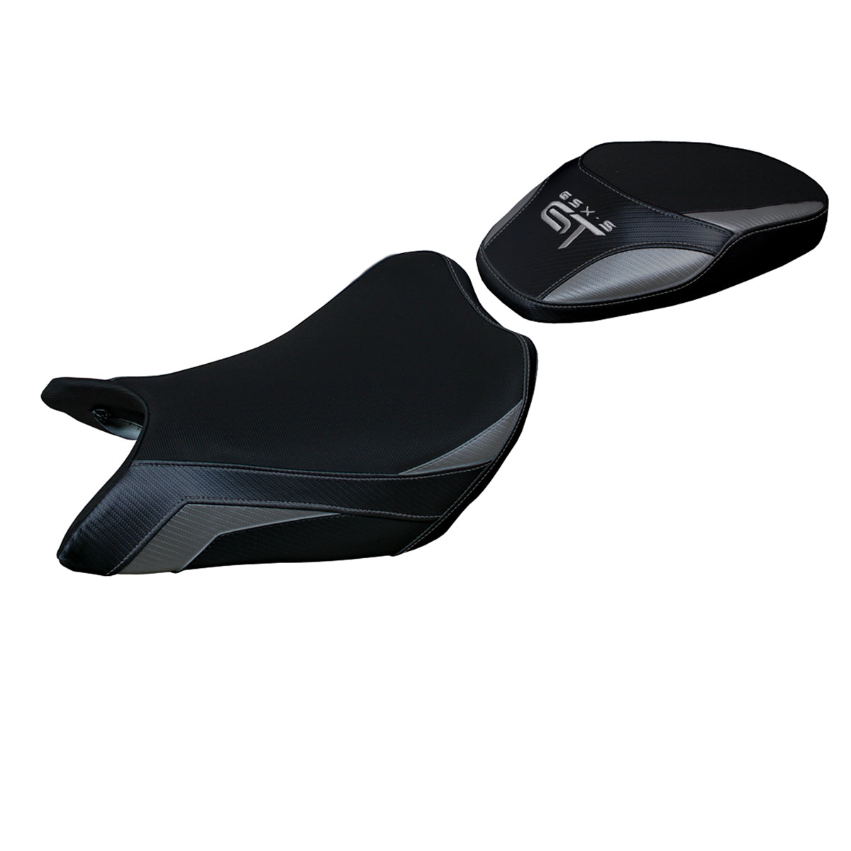Tappezzeria Italia Suzuki GSXS 1000 GT 2021-2025 Seat Cover in Grey and Black