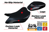 Tappezzeria Italia Suzuki GSXS 1000 GT 2021-2025 Seat Cover in Grey and Black