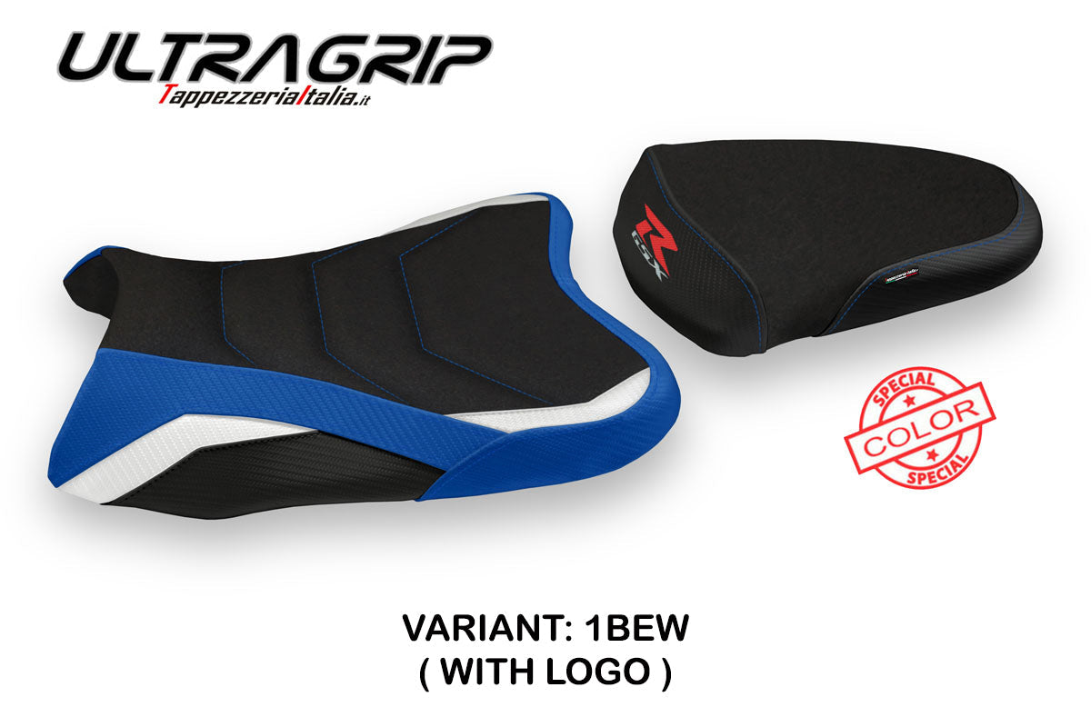 Tappezzeria Italia Suzuki GSXR 600 750 2006-2007 Seat Cover Ultragrip in Blue, White and Black