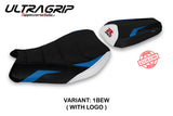 Tappezzeria Italia Suzuki GSXR 1000 2017-2024 Seat Cover Ultragrip in Blue and White