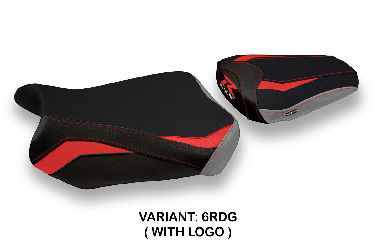 Tappezzeria Italia Suzuki GSXR 600 750 2011-2024 Seat Cover in Red and Grey