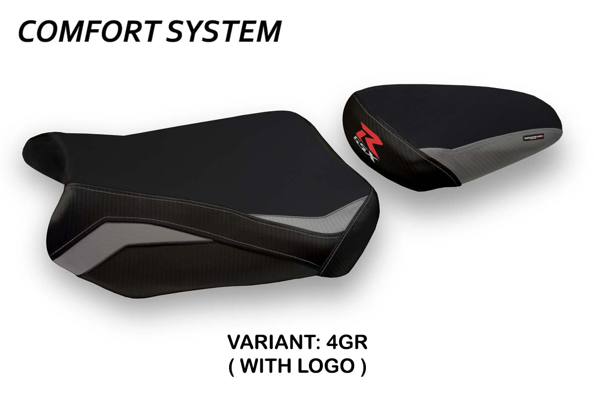 Tappezzeria Italia Suzuki GSXR 600 750 2011-2024 Seat Cover Comfort in Grey