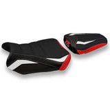Tappezzeria Italia Suzuki GSXR 600 750 2011-2024 Seat Cover Ultragrip in White and Red