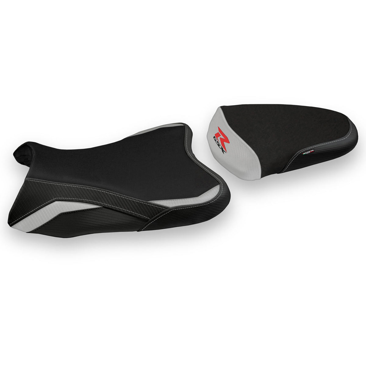 Tappezzeria Italia Suzuki GSXR 1000 2007-2008 Seat Cover in Silver and Black