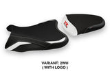 Tappezzeria Italia Suzuki GSXR 1000 2007-2008 Seat Cover in White and Black