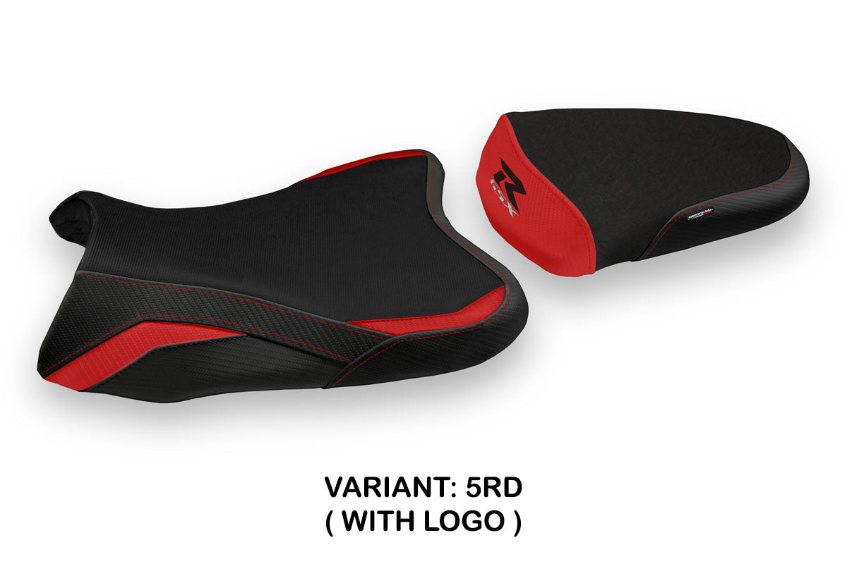 Tappezzeria Italia Suzuki GSXR 1000 2007-2008 Seat Cover in Red and Black
