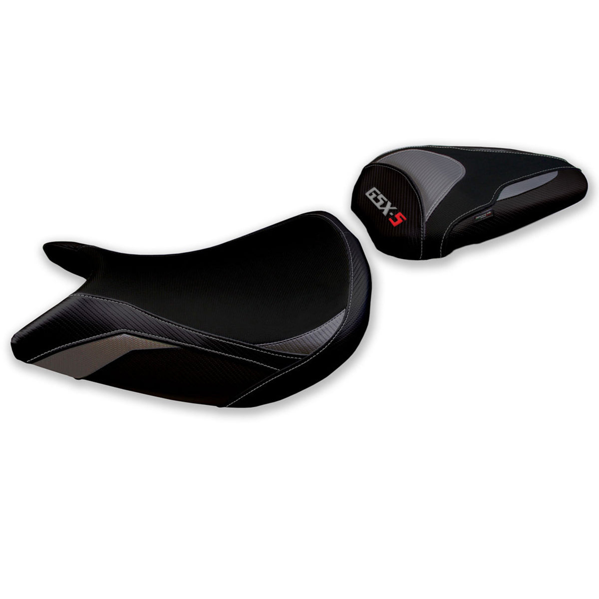 Tappezzeria Italia Suzuki GSXS 1000F 2015-2020 Seat Cover in Grey and Black
