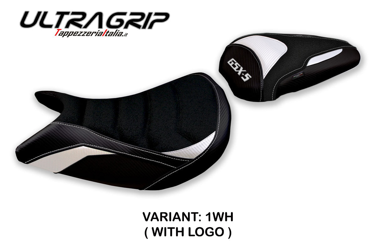 Tappezzeria Italia Suzuki GSXS 1000 2015-2020 Seat Cover Ultragrip in White