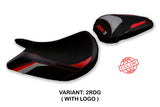 Tappezzeria Italia Suzuki GSXS 1000 2021-2025 Seat Cover in Red and Grey