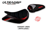 Tappezzeria Italia Suzuki GSXS 1000 2021-2025 Seat Cover Ultragrip in Red and Grey