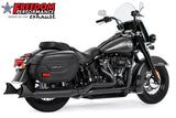 HARLEY SOFTAIL RIGHT-SIDE TUCK & UNDER TRUE-DUAL FULL SYSTEM 2018-PRESENT
