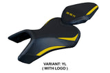 Tappezzeria Italia Suzuki GSX 8S-8R 2023-2025 Seat Cover in Yellow and Black