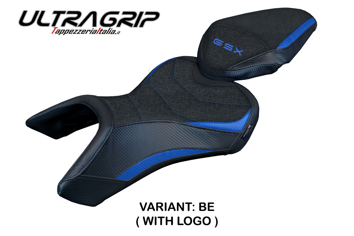 Tappezzeria Italia Suzuki GSX 8S-8R 2023-2025 Seat Cover Ultragrip in Blue and Black