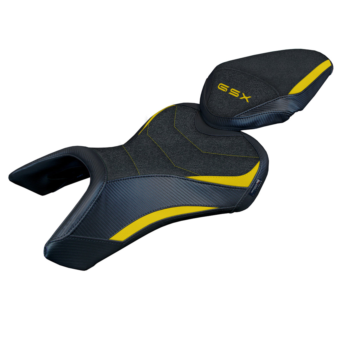 Tappezzeria Italia Suzuki GSX 8S-8R 2023-2025 Seat Cover Ultragrip in Yellow and Black