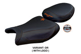 Tappezzeria Italia Suzuki GSX 1300 R Hayabusa 2021-2025 Seat Cover Black Orange