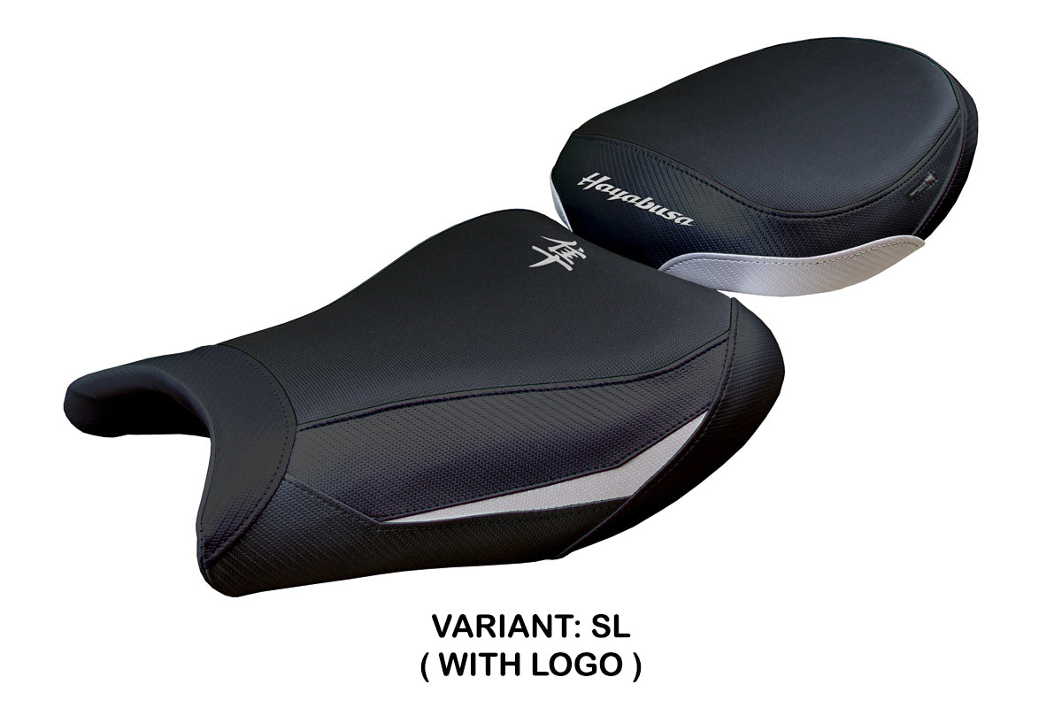 Tappezzeria Italia Suzuki GSX 1300 R Hayabusa 2021-2025 Seat Cover Black Silver