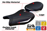 Suzuki GSX 1300 R Hayabusa 2021-2025 Seat Cover Tappezzeria Black White