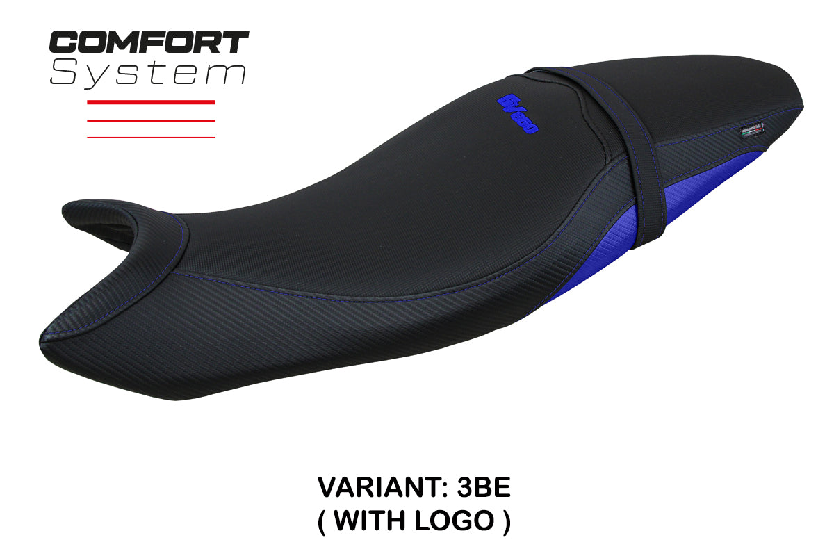 Tappezzeria Italia Suzuki SV650 2016-2025 Seat Cover Comfort in Blue