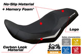 Tappezzeria Italia Suzuki V-Strom 800 DE SE 2023-2025 Seat Cover Comfort Black White