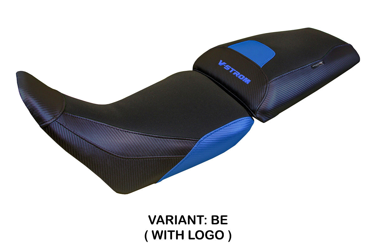 Tappezzeria Italia Suzuki V-Strom 1050 2020-2025 Seat Cover in Blue