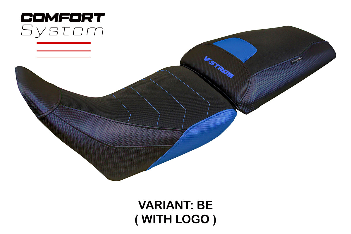 Tappezzeria Italia Suzuki V-Strom 1050 2020-2025 Seat Cover Comfort in Blue