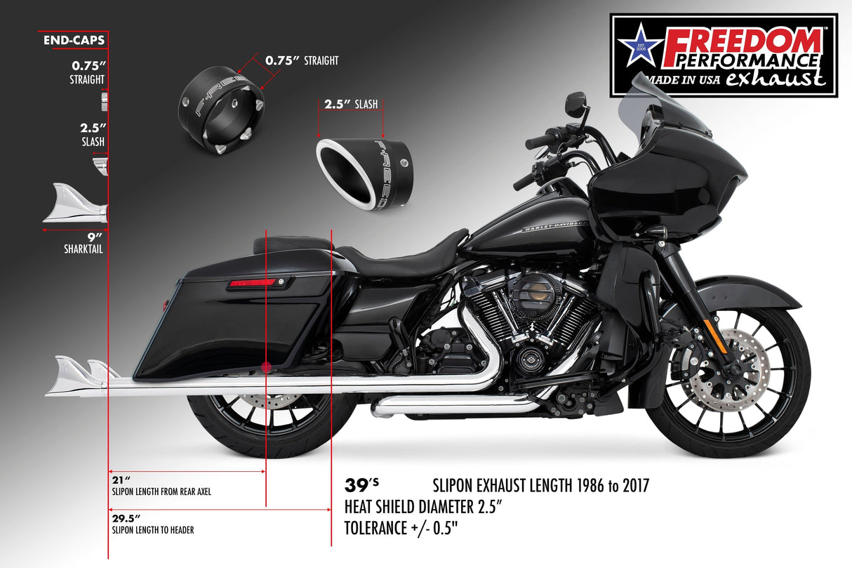 HARLEY TOURING 2.5" M8 TRUE-DUAL FULL SYSTEM 2017-PRESENT BUNDLE