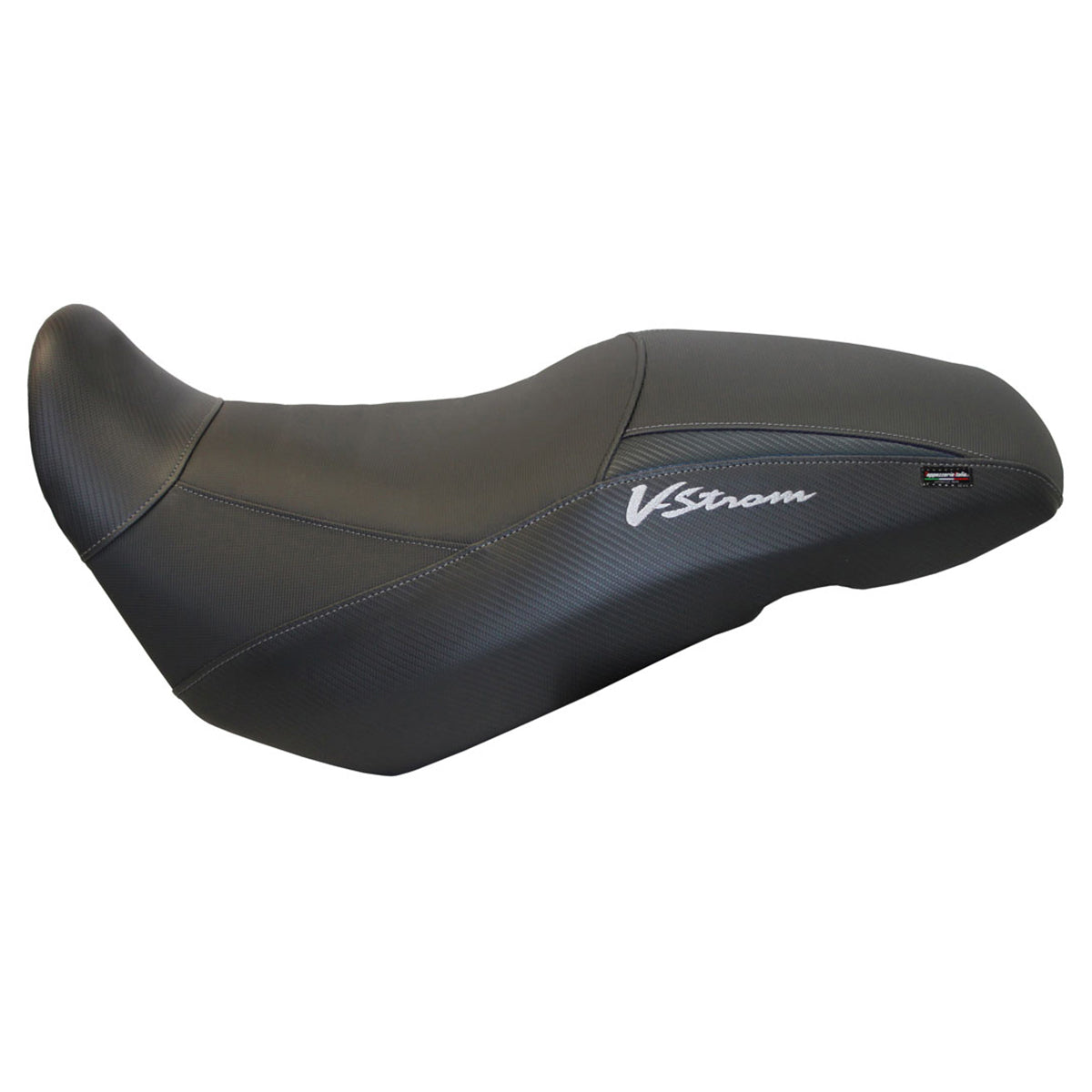 Tappezzeria Italia Suzuki VStrom 650 2017-2024 Seat Cover in Black