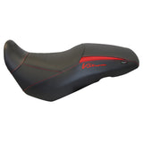 Tappezzeria Italia Suzuki VStrom 650 2017-2024 Seat Cover in Red and Black