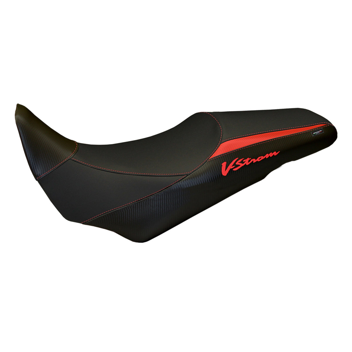 Tappezzeria Italia Suzuki VStrom 1000 2014-2019 Seat Cover Italian in Red and Black