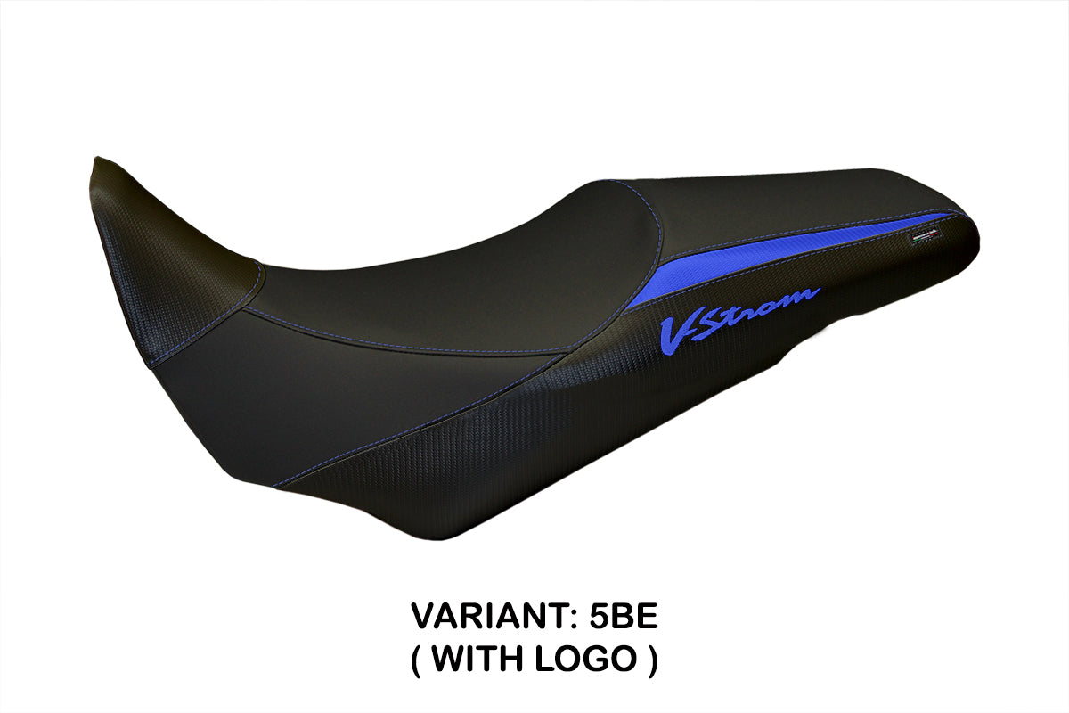 Tappezzeria Italia Suzuki VStrom 1000 2014-2019 Seat Cover in Blue and Black