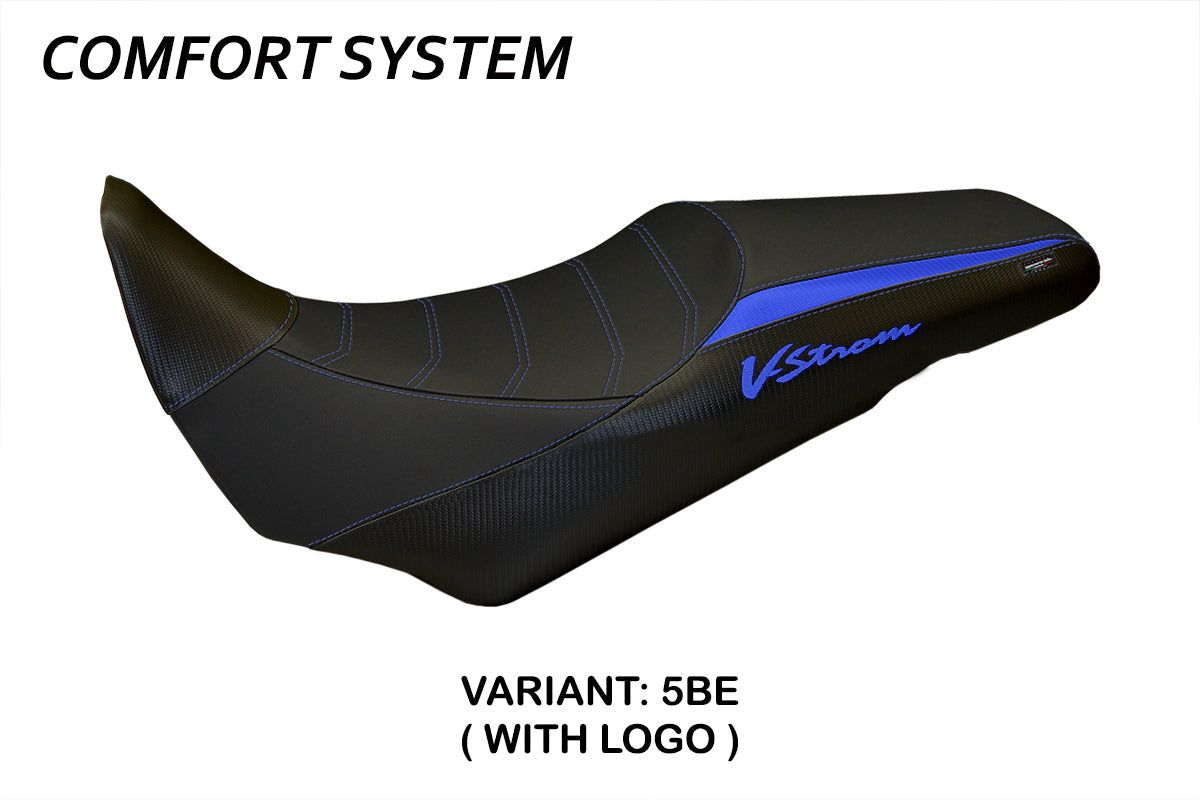 Tappezzeria Italia Suzuki VStrom 1000 2014-2019 Seat Cover Comfort in Blue