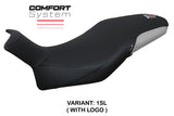 Tappezzeria Italia Suzuki Katana 2019-2025 Seat Cover Comfort in Silver and Black