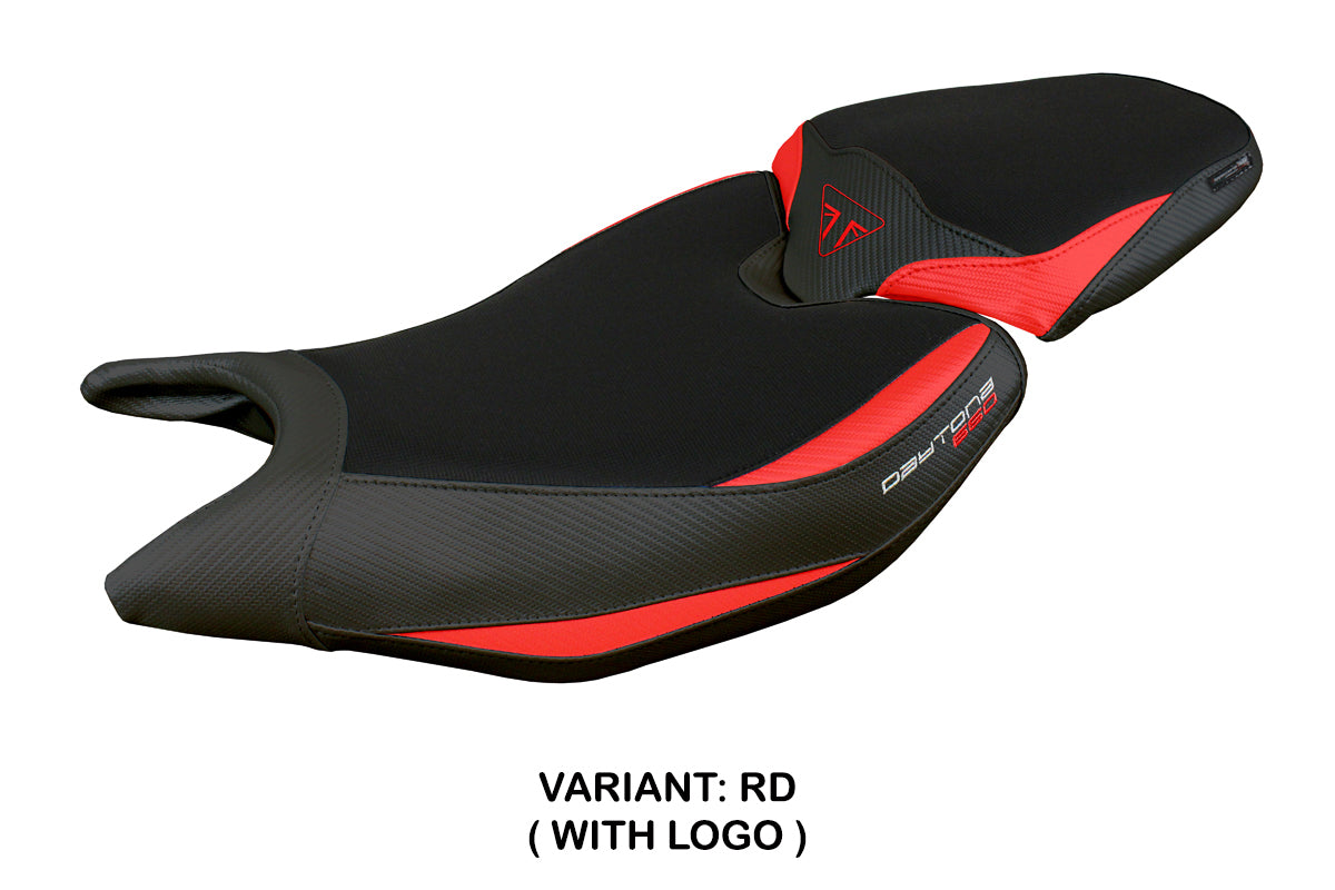 Tappezzeria Italia Triumph Daytona 660 2024-2025 Seat Cover Red Black