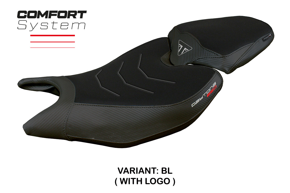 Tappezzeria Italia Triumph Daytona 660 2024-2025 Seat Cover Comfort Black