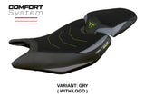 Tappezzeria Italia Triumph Daytona 660 2024-2025 Seat Cover Comfort Grey Yellow Black