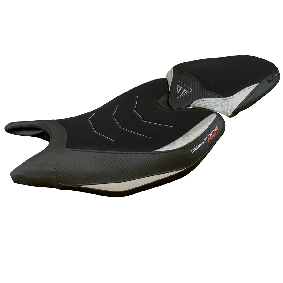 Tappezzeria Italia Triumph Daytona 660 2024-2025 Seat Cover Comfort Silver Black