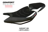 Tappezzeria Italia Triumph Daytona 660 2024-2025 Seat Cover Comfort White Black