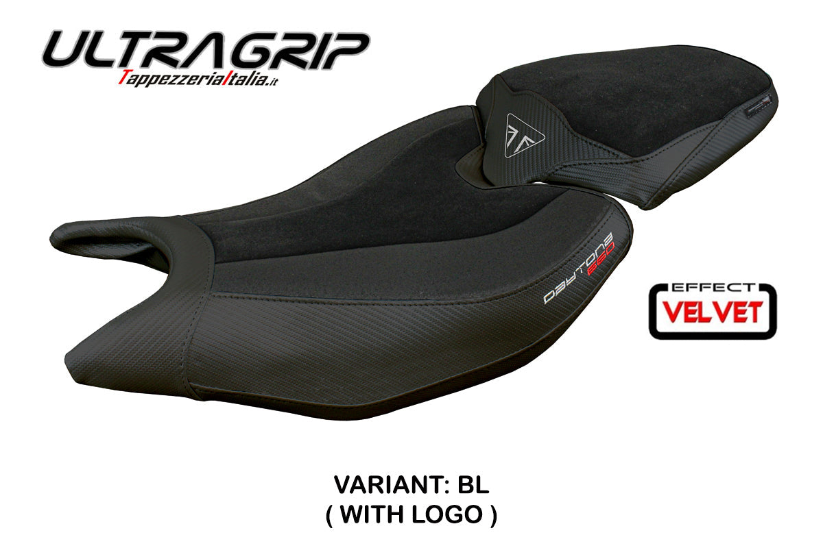 Tappezzeria Italia Triumph Daytona 660 2024-2025 Seat Cover Ultragrip Black