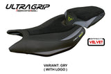 Tappezzeria Italia Triumph Daytona 660 2024-2025 Seat Cover Ultragrip Grey Yellow Black