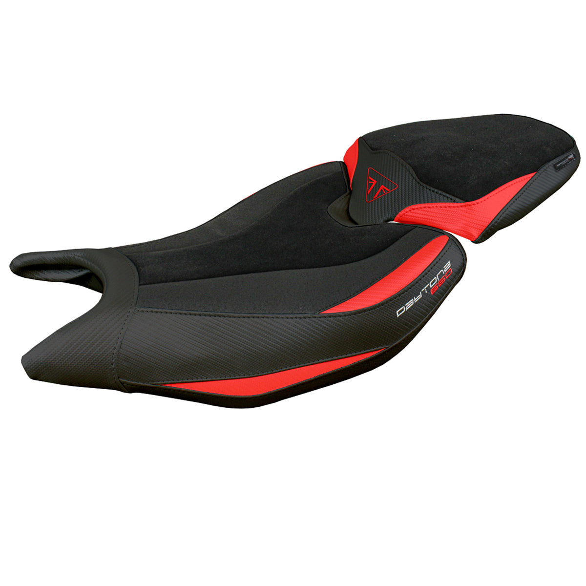 Tappezzeria Italia Triumph Daytona 660 2024-2025 Seat Cover Ultragrip Red Black