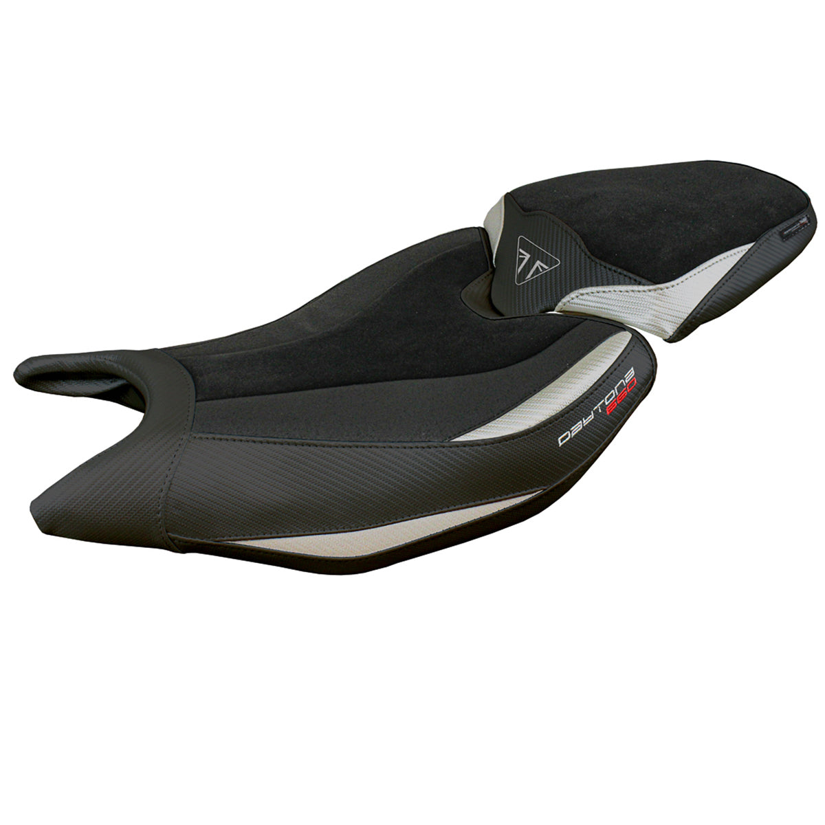 Tappezzeria Italia Triumph Daytona 660 2024-2025 Seat Cover Ultragrip Silver Black