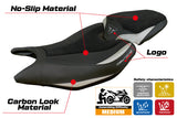 Tappezzeria Italia Triumph Daytona 660 2024-2025 Seat Cover Ultragrip Silver Black